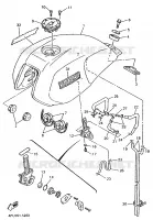 FUEL TANK for Yamaha XJR 1997
