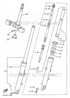 FRONT FORK for Yamaha XJR 1997