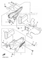 SIDE COVER for Yamaha XJR 1997