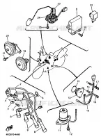 ELECTRICAL 1 for Yamaha XJR 1997