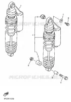 SWINGARM / SHOCK ABSORBER for Yamaha XJR 1997