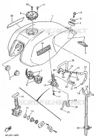 FUEL TANK for Yamaha XJR 1997