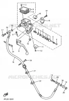 CLUTCH MASTER CYLINDER for Yamaha XJR 1997