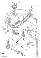 FUEL TANK for Yamaha XJR 1997