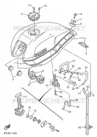 FUEL TANK for Yamaha XJR 1997