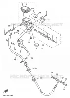 FRONT MASTER CYLINDER 2 for Yamaha XJR 1998
