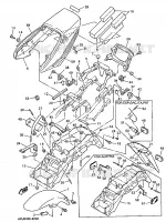 FENDER for Yamaha XJR 1998