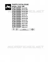 CATALOGUE for Yamaha XJR 1998