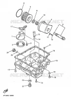 OIL FILTER for Yamaha XJR 1998