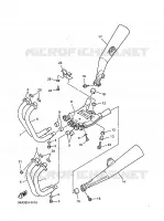 EXHAUST for Yamaha XJR 1999