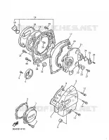 COVER   ENGINE 1 for Yamaha XJR 1999
