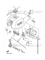 FUEL TANK for Yamaha XJR 1999