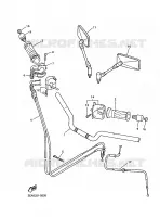 HANDLEBAR & CABLES for Yamaha XJR 1999