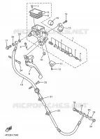 FRONT MASTER CYLINDER 2 for Yamaha XJR 1999