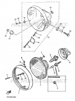 HEADLIGHT for Yamaha XJR 1999