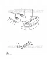 TAIL LIGHT for Yamaha XJR 1999
