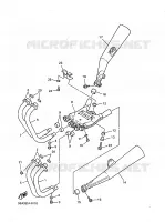 EXHAUST for Yamaha XJR 1999