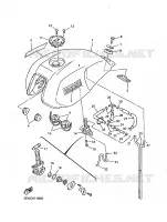 FUEL TANK for Yamaha XJR 1999