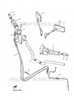 HANDLEBAR & CABLES for Yamaha XJR 1999