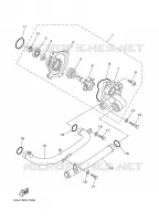 WATERPUMP / HOSES for Yamaha TMAX 2006