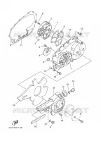 COVER   ENGINE 1 for Yamaha TMAX 2006