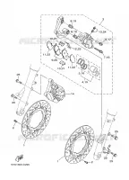 FRONT BRAKE CALIPER for Yamaha TMAX 2006