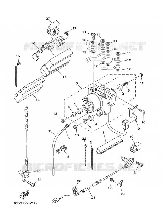ELECTRICAL 3 Yamaha SCOOTER 500 2005 TMAX ABS  XP500A