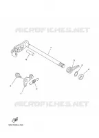 GEAR SHIFT SHAFT / LEVER for Yamaha XTX 2005