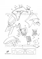 FRONT BODY for Yamaha XTX 2005