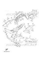 REAR BODY for Yamaha XTX 2005