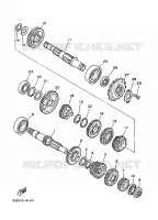 TRANSMISSION for Yamaha XT 1988