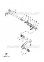 GEAR SHIFT SHAFT / LEVER for Yamaha XT 1988