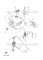 FUEL TANK for Yamaha XT 1988