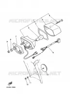 TAIL LIGHT for Yamaha XT 1988