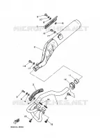 EXHAUST for Yamaha XT 1988