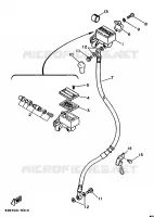 FRONT MASTER CYLINDER for Yamaha XTH 20KW 1987