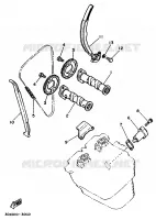 CAMSHAFT / TIMING CHAIN for Yamaha XTH 20KW 1987