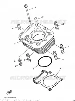CYLINDER for Yamaha XT 1986