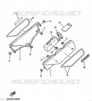 SIDE COVER for Yamaha XT 1986