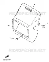 COVER 1 for Yamaha XT 1986