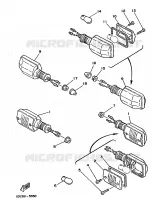 INDICATOR for Yamaha XT 1986