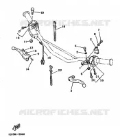 SWITCH / LEVER for Yamaha XT 1986