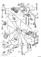ELECTRICAL 1 for Yamaha XT 1986