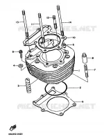 CYLINDER for Yamaha XT 1986