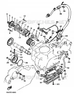 OIL PUMP for Yamaha XT 1986
