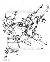 FRAME for Yamaha XT 1986