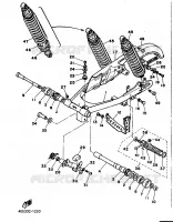 SWINGARM for Yamaha XT 1986