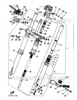 FRONT FORK for Yamaha XT 1986