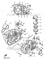 CRANKCASE for Yamaha XT 1988