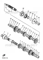 TRANSMISSION for Yamaha XT 1988